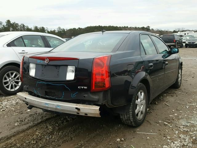 1G6DM57T770174082 - 2007 CADILLAC CTS BLACK photo 4