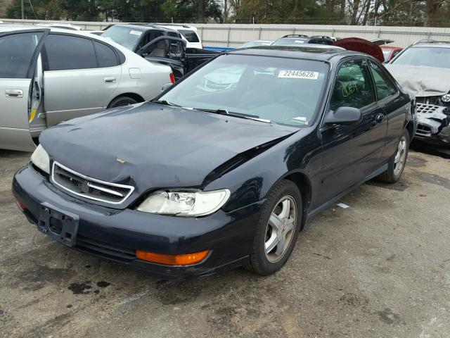 19UYA2251VL001122 - 1997 ACURA 3.0CL BLACK photo 2