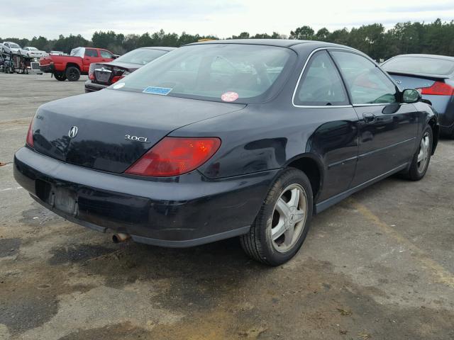 19UYA2251VL001122 - 1997 ACURA 3.0CL BLACK photo 4