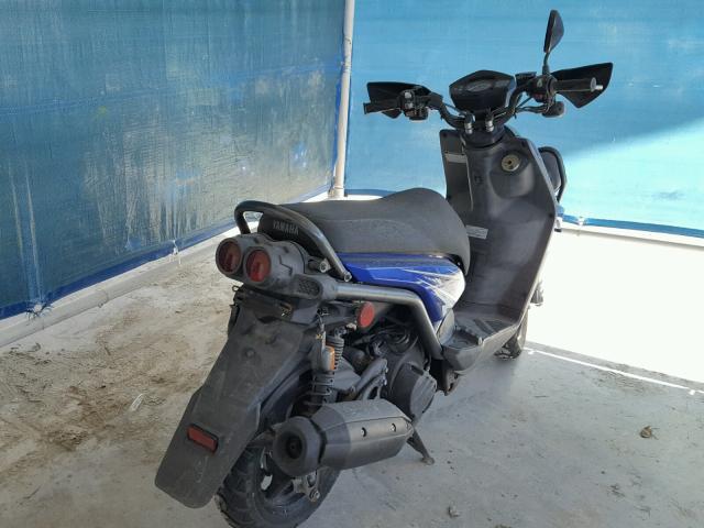 LPRSE48Y99A004318 - 2009 YAMAHA YW125 BLUE photo 4