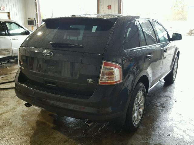 2FMDK4JC7ABA95342 - 2010 FORD EDGE SEL BLACK photo 4