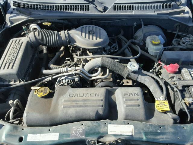 1B7HL2AZ21S250431 - 2001 DODGE DAKOTA QUA WHITE photo 7