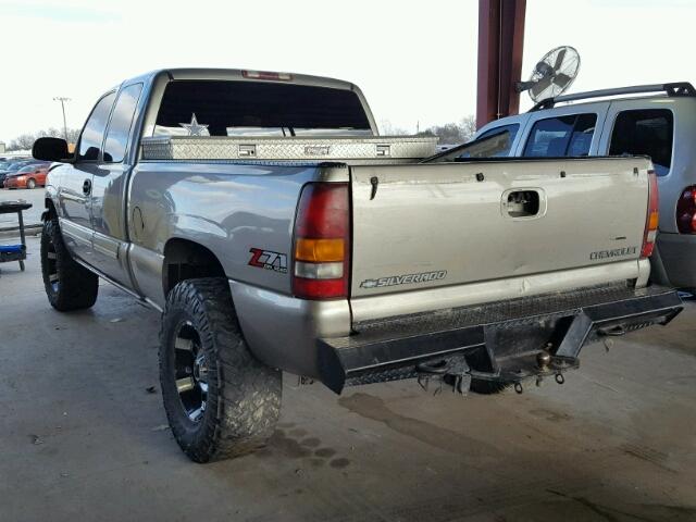 1GCEK19T33E316888 - 2003 CHEVROLET SILVERADO TAN photo 3