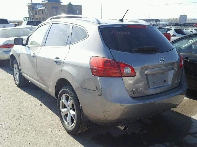 JN8AS58V88W124770 - 2008 NISSAN ROGUE S GRAY photo 3