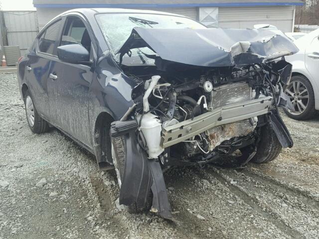 3N1CN7AP6HL860263 - 2017 NISSAN VERSA S BLUE photo 1