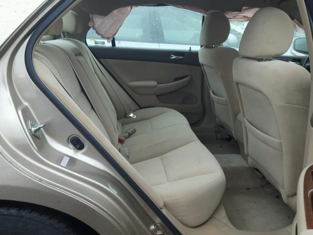 1HGCM56767A179864 - 2007 HONDA ACCORD EX GOLD photo 6