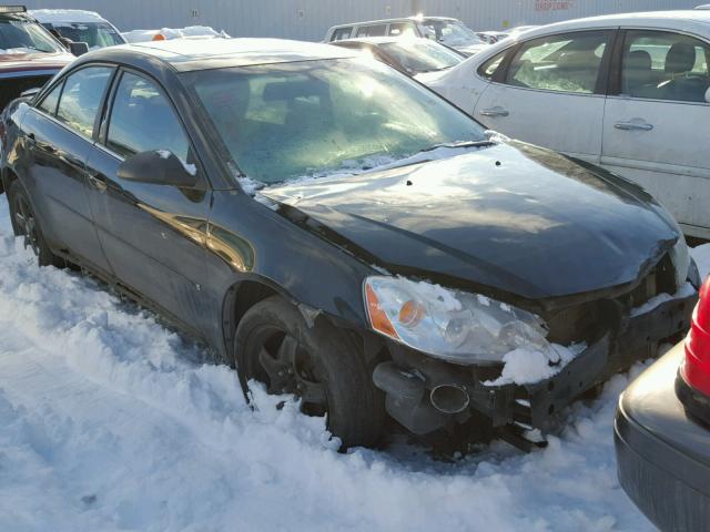 1G2ZG558664267728 - 2006 PONTIAC G6 SE1 BLACK photo 1