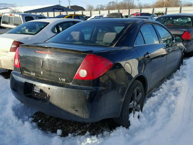 1G2ZG558664267728 - 2006 PONTIAC G6 SE1 BLACK photo 4