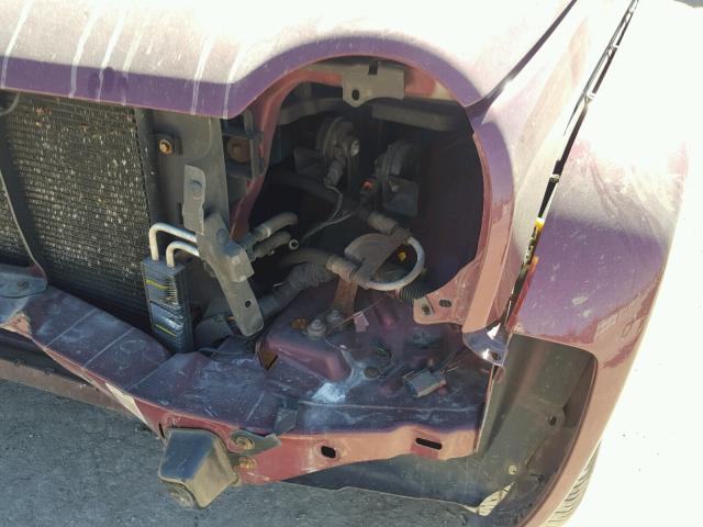 1J4GL58K03W574909 - 2003 JEEP LIBERTY LI MAROON photo 10