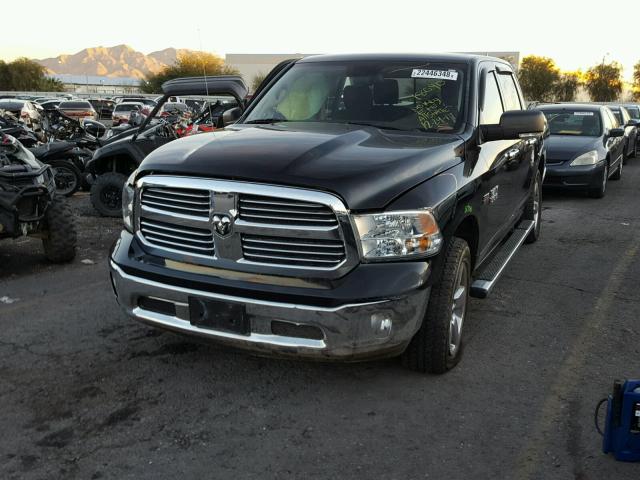 1C6RR7LT7DS515252 - 2013 RAM 1500 SLT BLACK photo 2