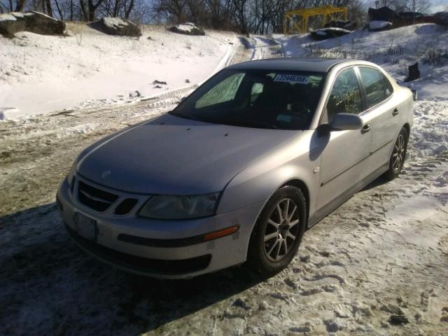 YS3FB49S451000514 - 2005 SAAB 9-3 LINEAR GRAY photo 2