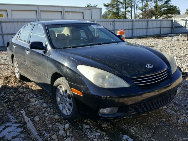 JTHBA30G040015204 - 2004 LEXUS ES 330 BLACK photo 1