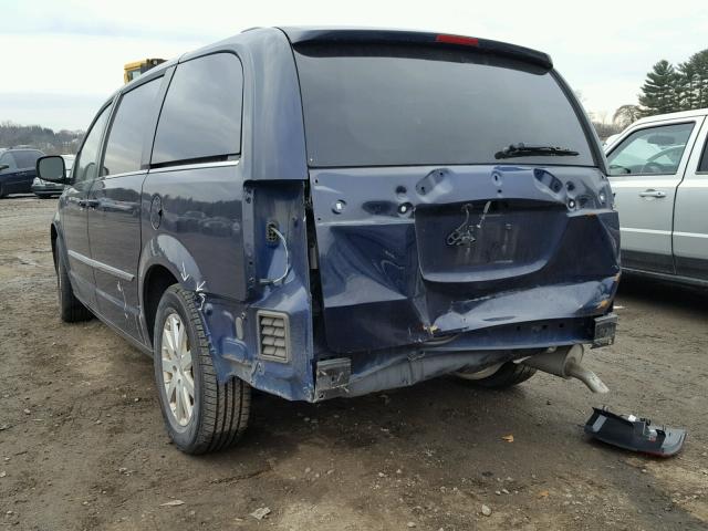 2C4RC1BG5ER449797 - 2014 CHRYSLER TOWN & COU BLACK photo 3