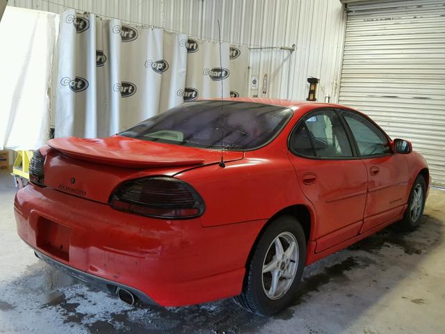 1G2WP52K6YF319403 - 2000 PONTIAC GRAND PRIX RED photo 4