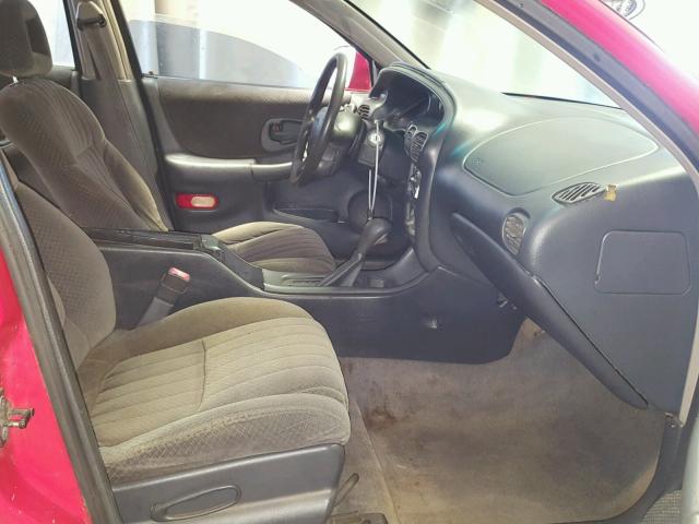 1G2WP52K6YF319403 - 2000 PONTIAC GRAND PRIX RED photo 5