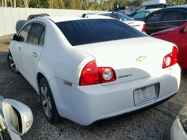 1G1ZC5EU1CF351825 - 2012 CHEVROLET MALIBU 1LT 白色 照片 3