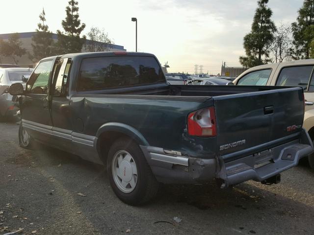 1GTCS19W1T8505586 - 1996 GMC SONOMA GREEN photo 3