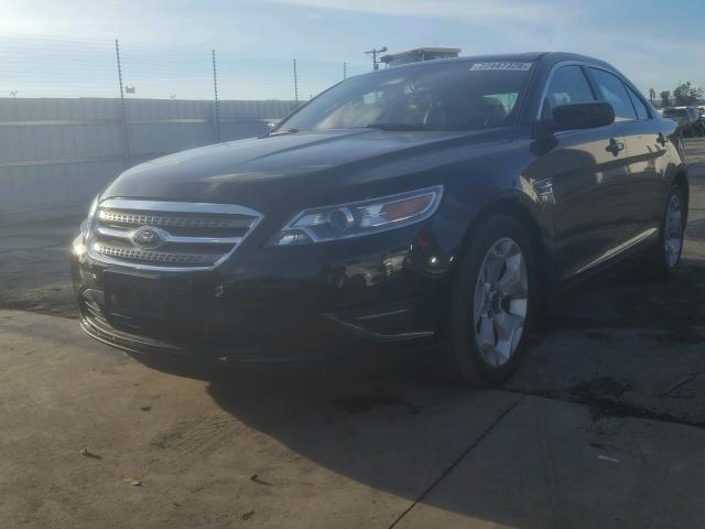 1FAHP2EW7BG163641 - 2011 FORD TAURUS SEL BLACK photo 2