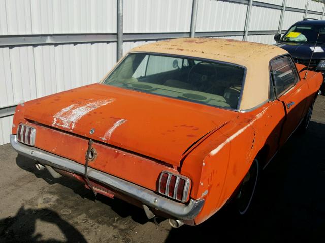 6R07C223210 - 1966 FORD MUSTANG RED photo 4