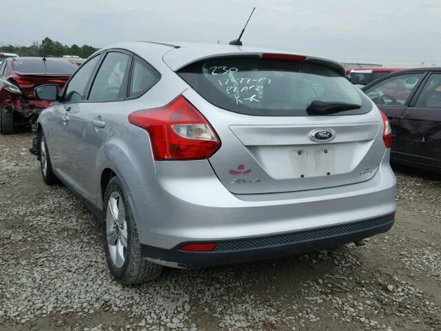 1FADP3K25EL109241 - 2014 FORD FOCUS SE SILVER photo 3