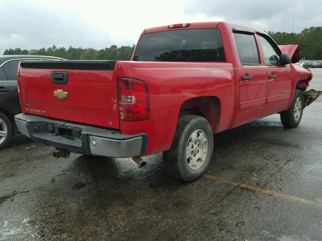 3GCPCSE09BG113504 - 2011 CHEVROLET SILVERADO RED photo 4