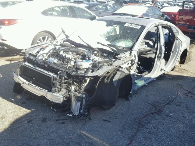 WUAWAAFC6HN903057 - 2017 AUDI RS7 PRESTI SILVER photo 2