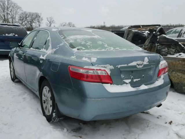 4T4BE46K09R136436 - 2009 TOYOTA CAMRY BASE BLUE photo 3