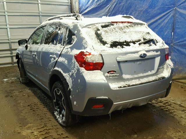 JF2GPABC7G8301241 - 2016 SUBARU CROSSTREK SILVER photo 3