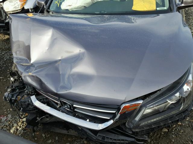 1HGCR2F74DA005951 - 2013 HONDA ACCORD EX GRAY photo 7