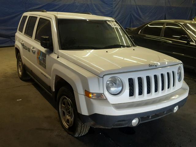 1C4NJRBB2FD379591 - 2015 JEEP PATRIOT SP WHITE photo 1