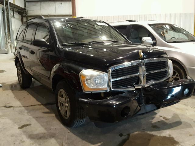 1D4HB48N14F101266 - 2004 DODGE DURANGO SL BLACK photo 1