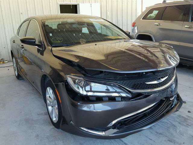 1C3CCCAB7FN666052 - 2015 CHRYSLER 200 LIMITE BLACK photo 1