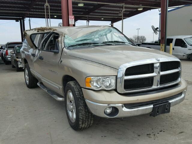 1D7HA18N55S115085 - 2005 DODGE RAM 1500 S GOLD photo 1