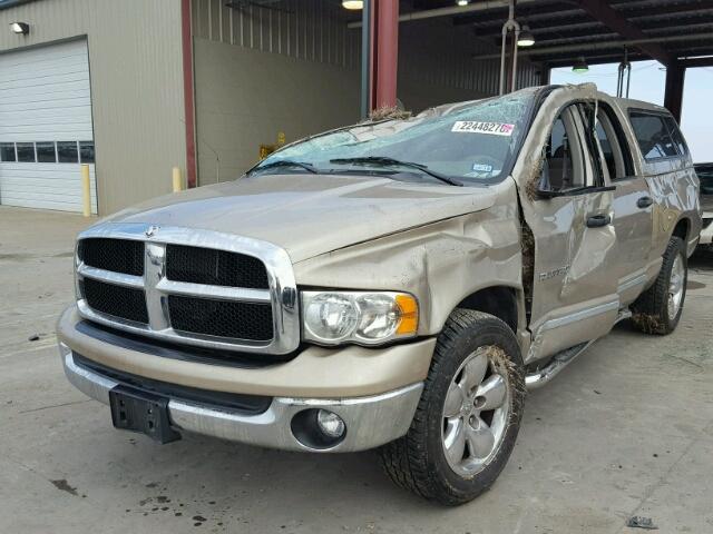 1D7HA18N55S115085 - 2005 DODGE RAM 1500 S GOLD photo 2