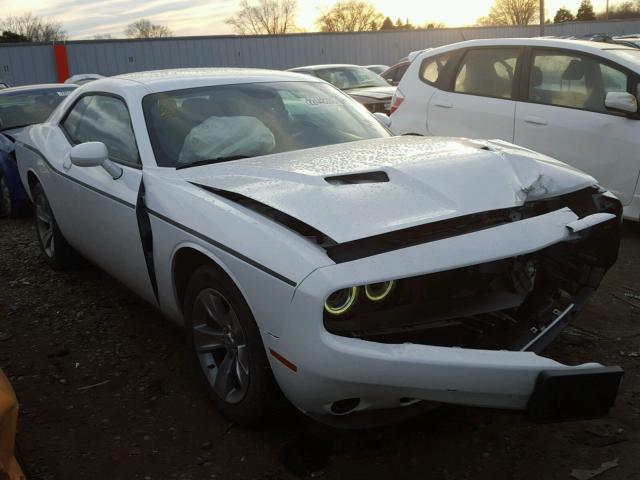 2C3CDZAG9GH131827 - 2016 DODGE CHALLENGER WHITE photo 1