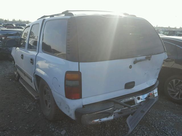 1GNEC13Z32J333634 - 2002 CHEVROLET TAHOE C150 WHITE photo 3