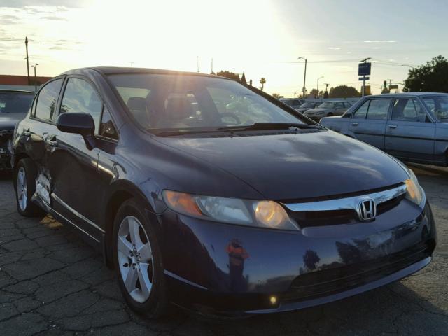 1HGFA16866L101188 - 2006 HONDA CIVIC EX ლურჯი ფოტო 1