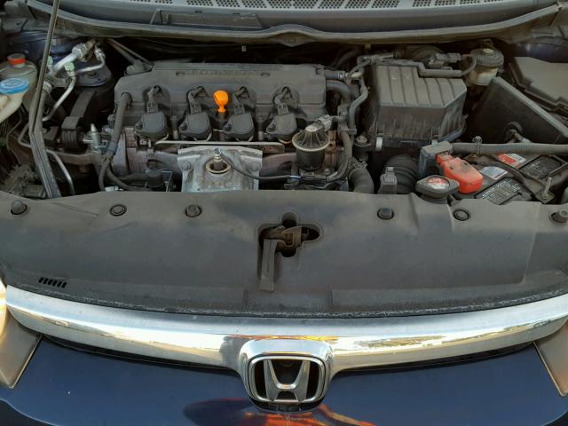 1HGFA16866L101188 - 2006 HONDA CIVIC EX ლურჯი ფოტო 7