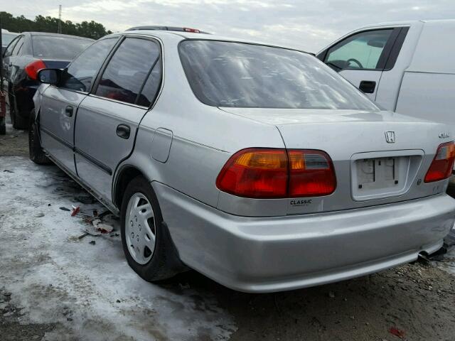 1HGEJ6574XL044072 - 1999 HONDA CIVIC LX GRAY photo 3