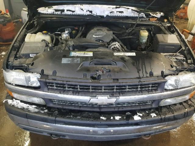 2GCEK19V311279275 - 2001 CHEVROLET SILVERADO GREEN photo 7