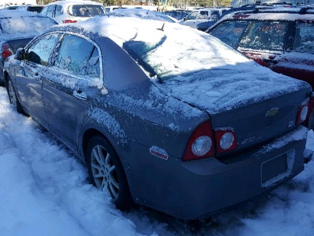 1G1ZE5E09AF143552 - 2010 CHEVROLET MALIBU LTZ GRAY photo 3