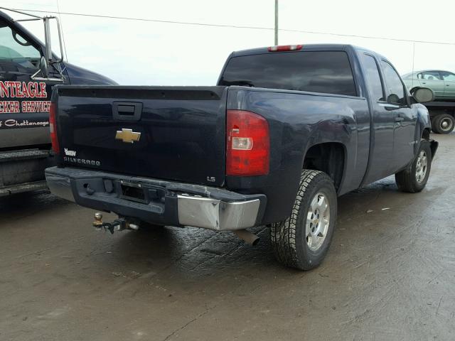 1GCEC19C38Z297630 - 2008 CHEVROLET SILVERADO BLUE photo 4