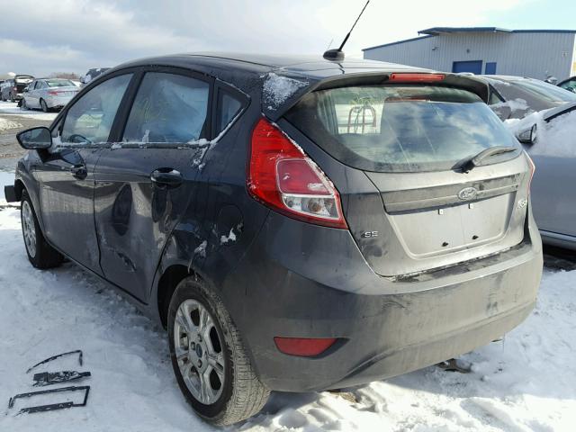 3FADP4EJ6GM201923 - 2016 FORD FIESTA SE GRAY photo 3