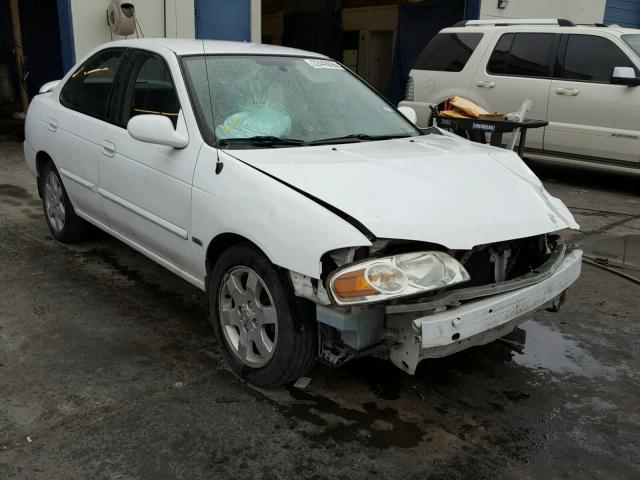 3N1CB51D06L605625 - 2006 NISSAN SENTRA 1.8 WHITE photo 1