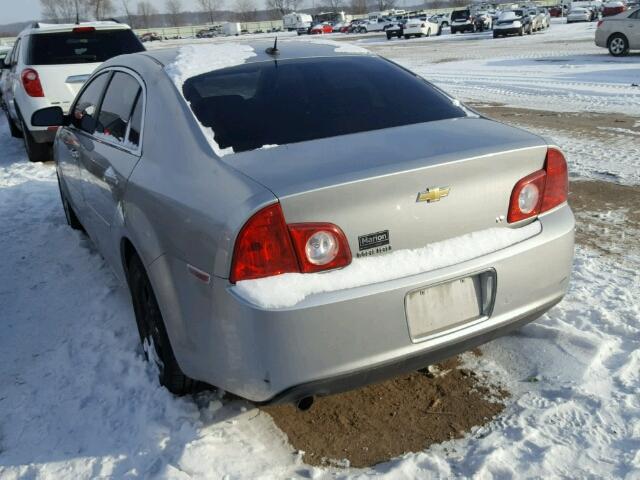 1G1ZH57B98F289479 - 2008 CHEVROLET MALIBU 1LT SILVER photo 3