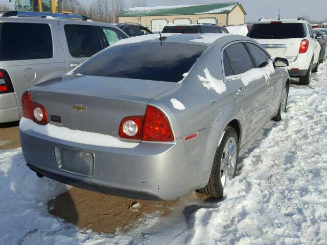 1G1ZH57B98F289479 - 2008 CHEVROLET MALIBU 1LT SILVER photo 4