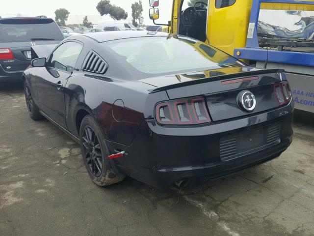 1ZVBP8AM3E5271923 - 2014 FORD MUSTANG BLACK photo 3