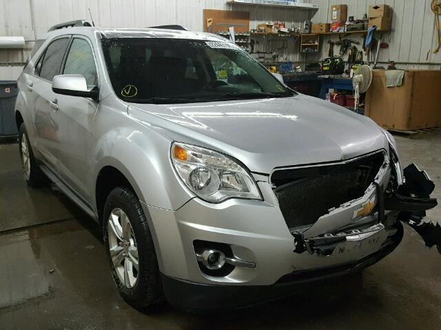 2GNALPEK4C1145718 - 2012 CHEVROLET EQUINOX LT SILVER photo 1