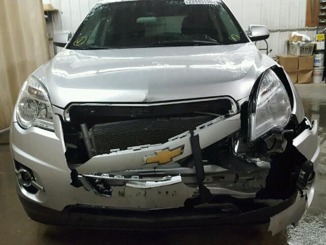 2GNALPEK4C1145718 - 2012 CHEVROLET EQUINOX LT SILVER photo 9