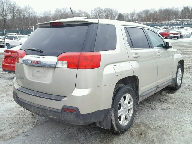 2GKALMEK5F6280161 - 2015 GMC TERRAIN SL CREAM photo 4